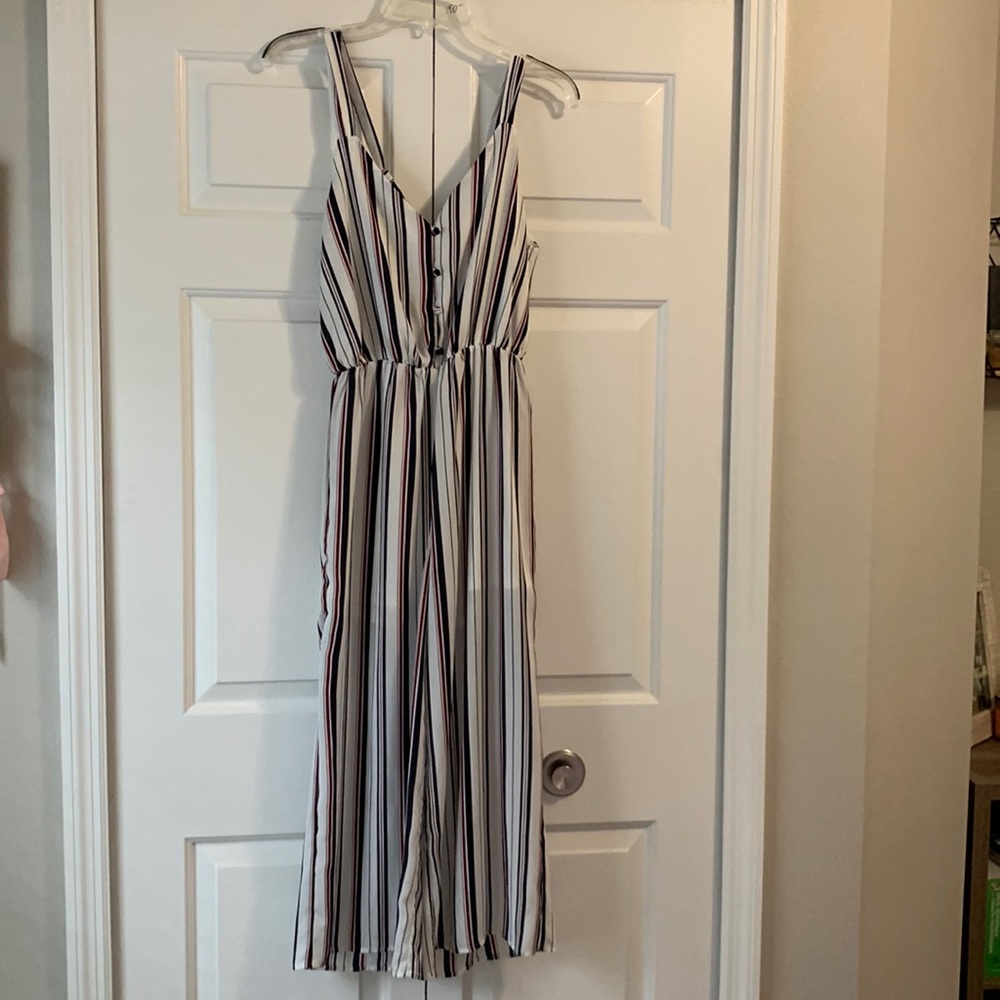 Striped Jumpsuit